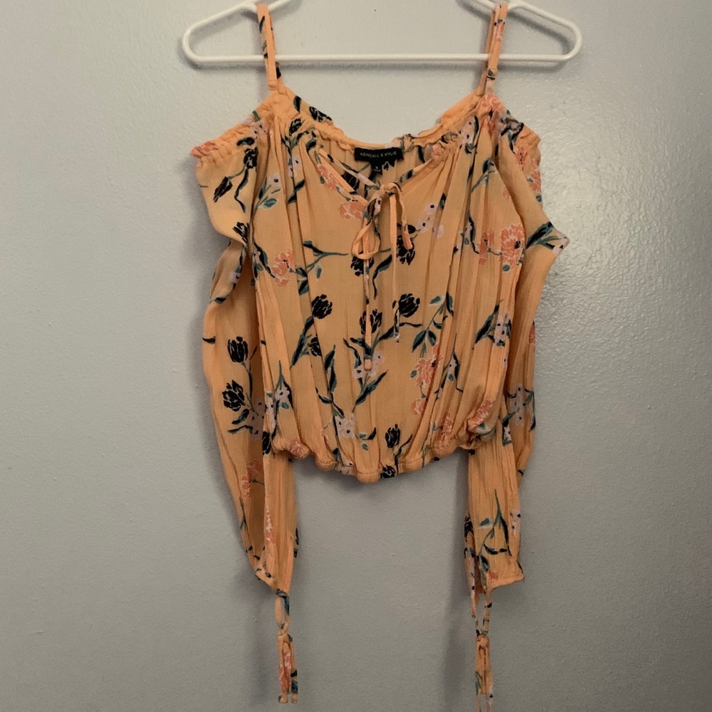 Kendall & Kylie Cold Shoulder Top